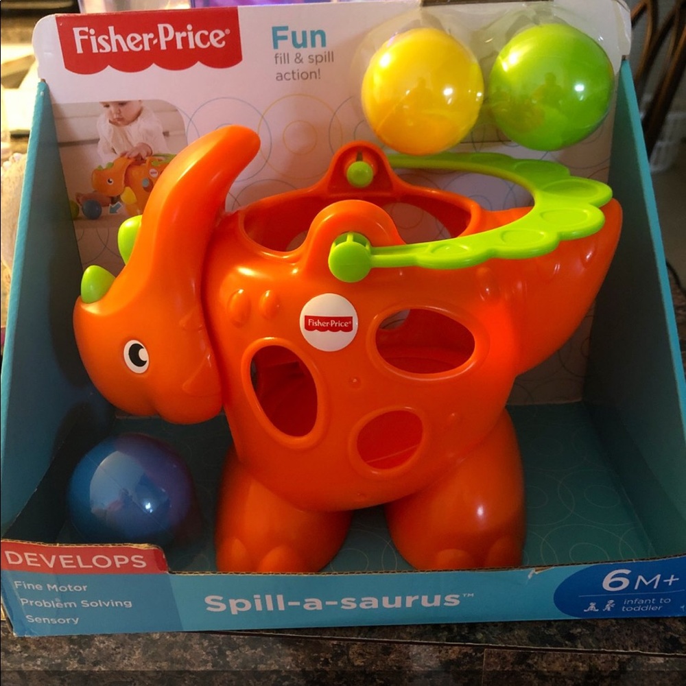 Fisher price Spill a saurus